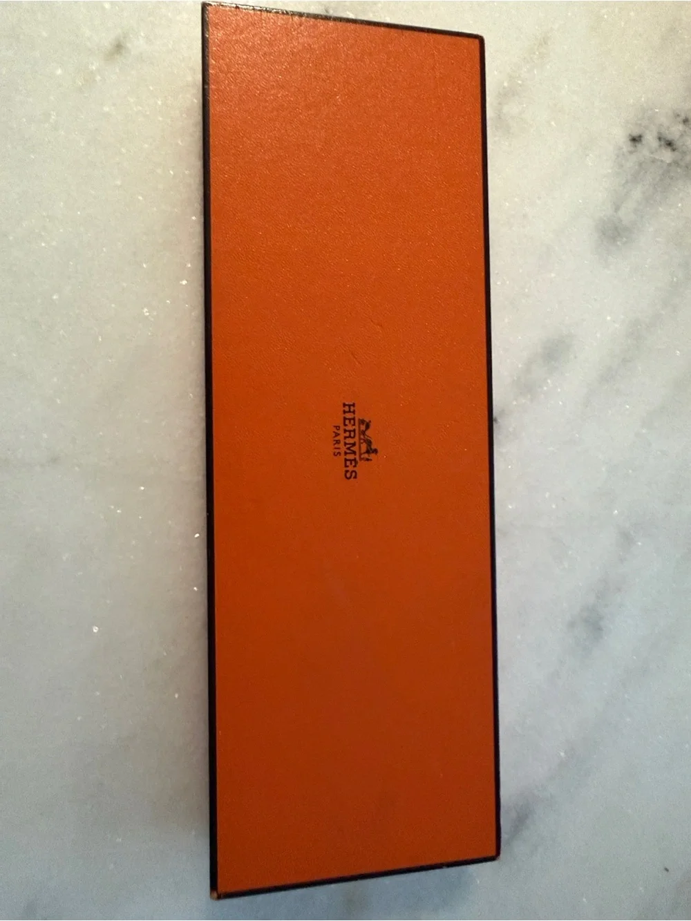 Hermes Orange Signature Watch or Bracelet Box